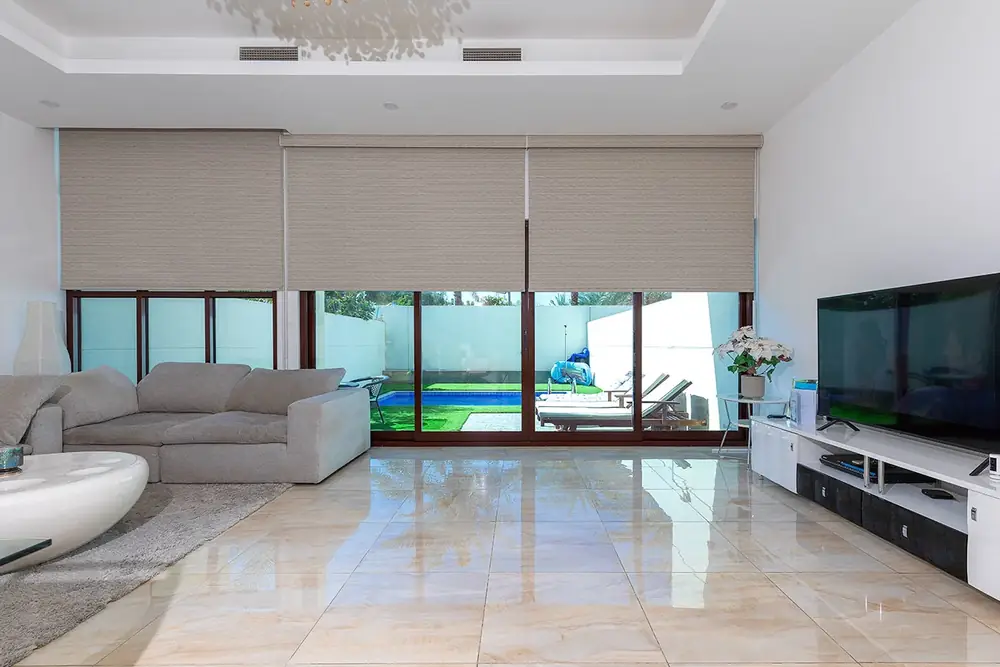 JVC apartment with Blindtex blinds