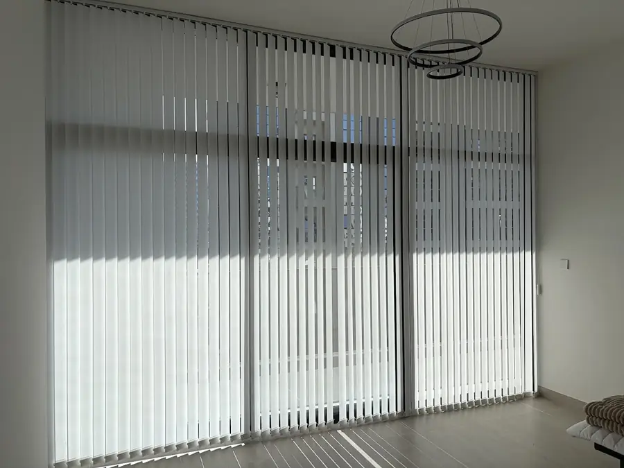 Vertical blinds, photo from the Blindtex Google listing